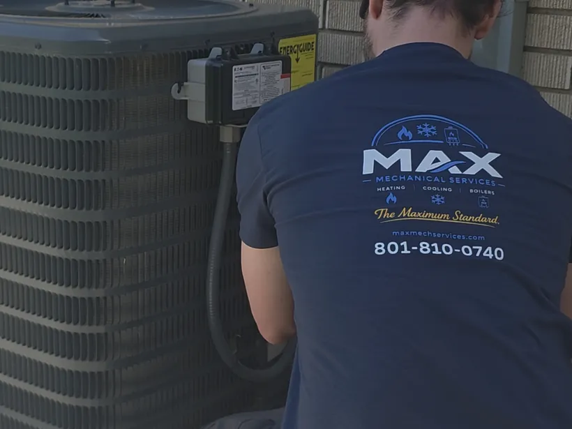 Residential AC service call in Mapleton, Utah